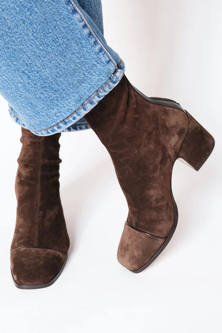 Anouk | Refined Leather Ankle Boots