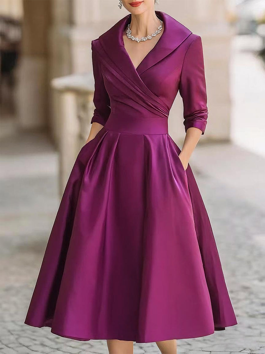 Clara | Luxurious Satin Gown