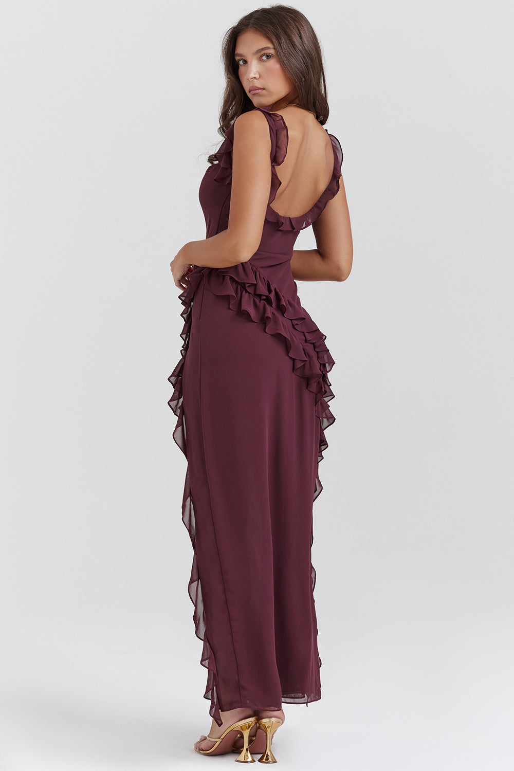 Dahlia | Refined Ruffle Slip Dress