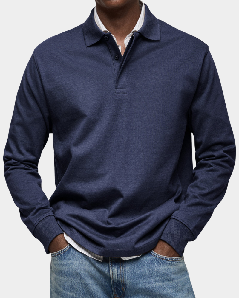 Wilson | Langarm-Poloshirt