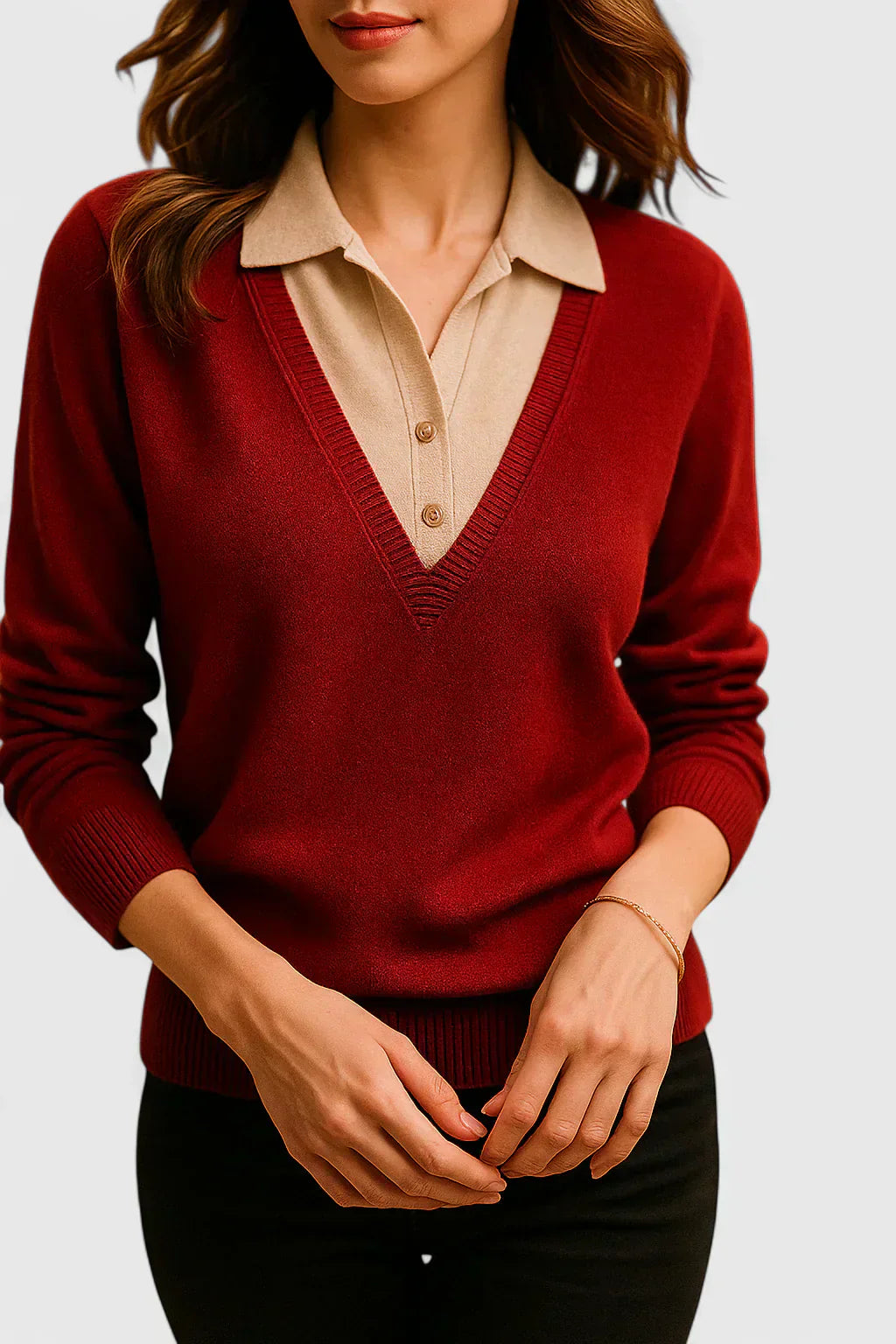Jolie | Elegant Knit Sweater