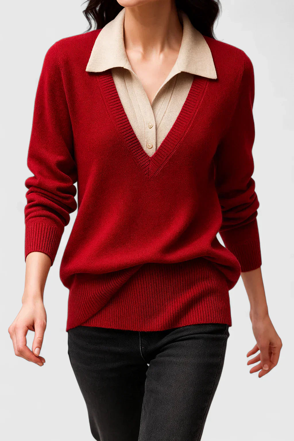 Jolie | Elegant Knit Sweater