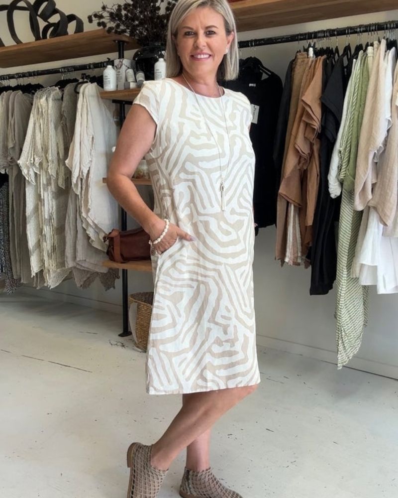 Livia | Effortless Linen Dress