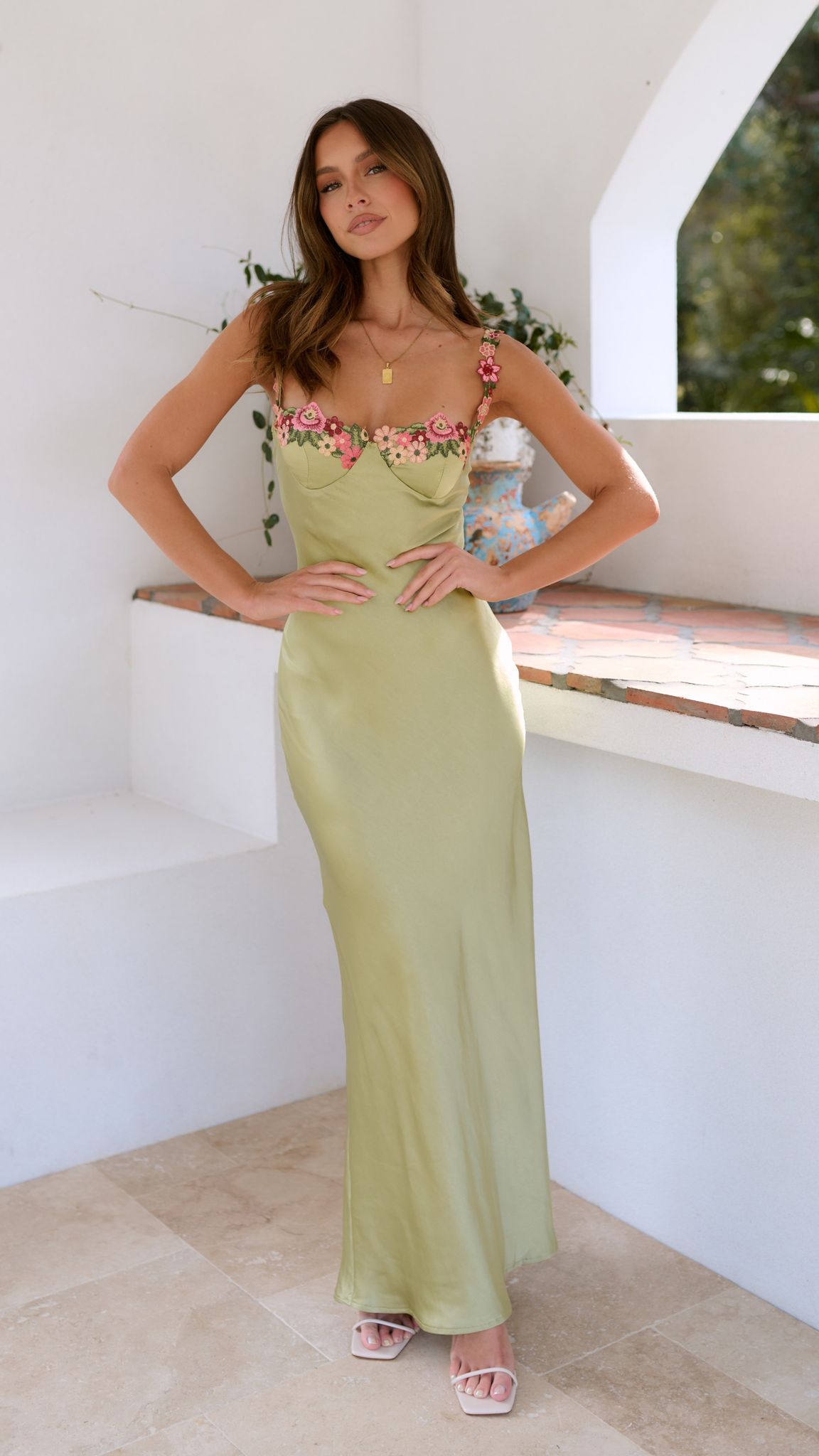 Chloe | Elegant Floral Maxi Dress