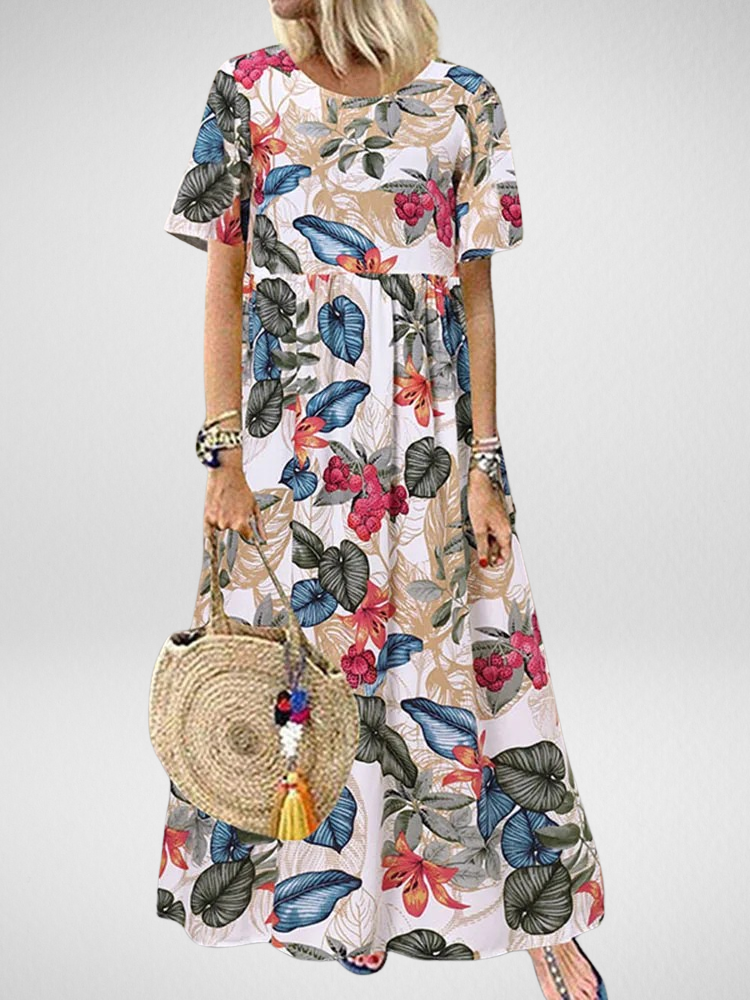 Zara | Ethereal Floral Maxi Dress