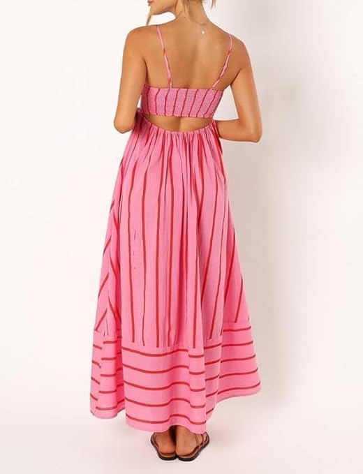 Sabrina | Sunset Hued Maxi Dress