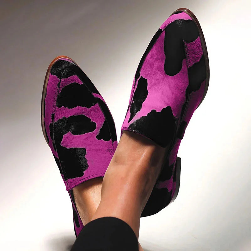 Anya | Distinctive Animal-Print Loafers