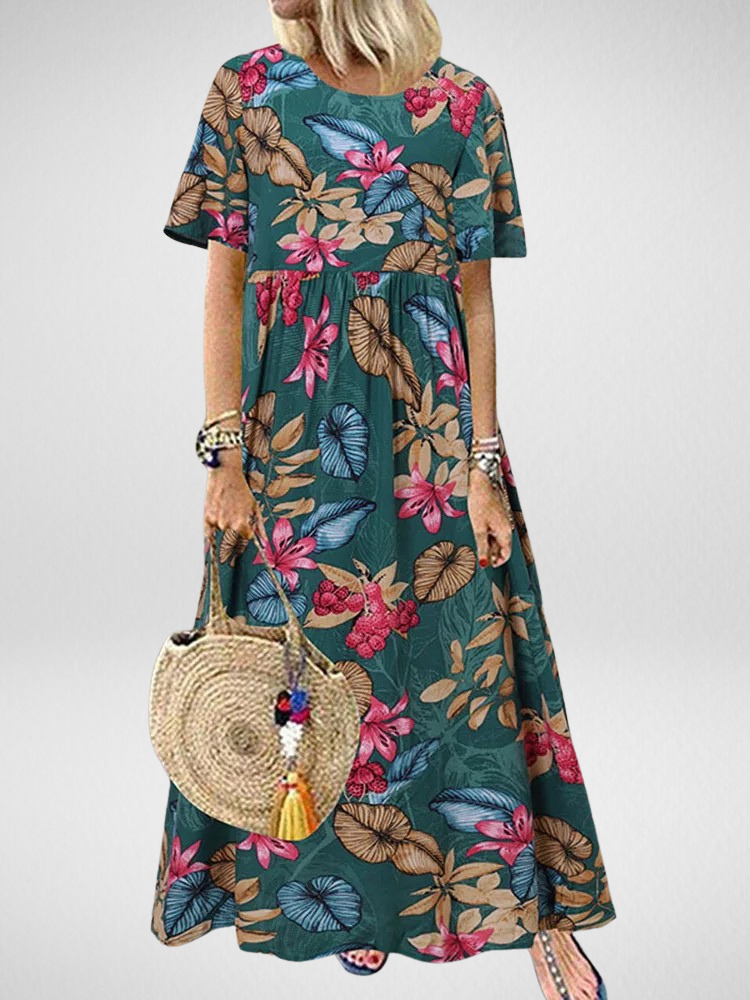 Zara | Ethereal Floral Maxi Dress