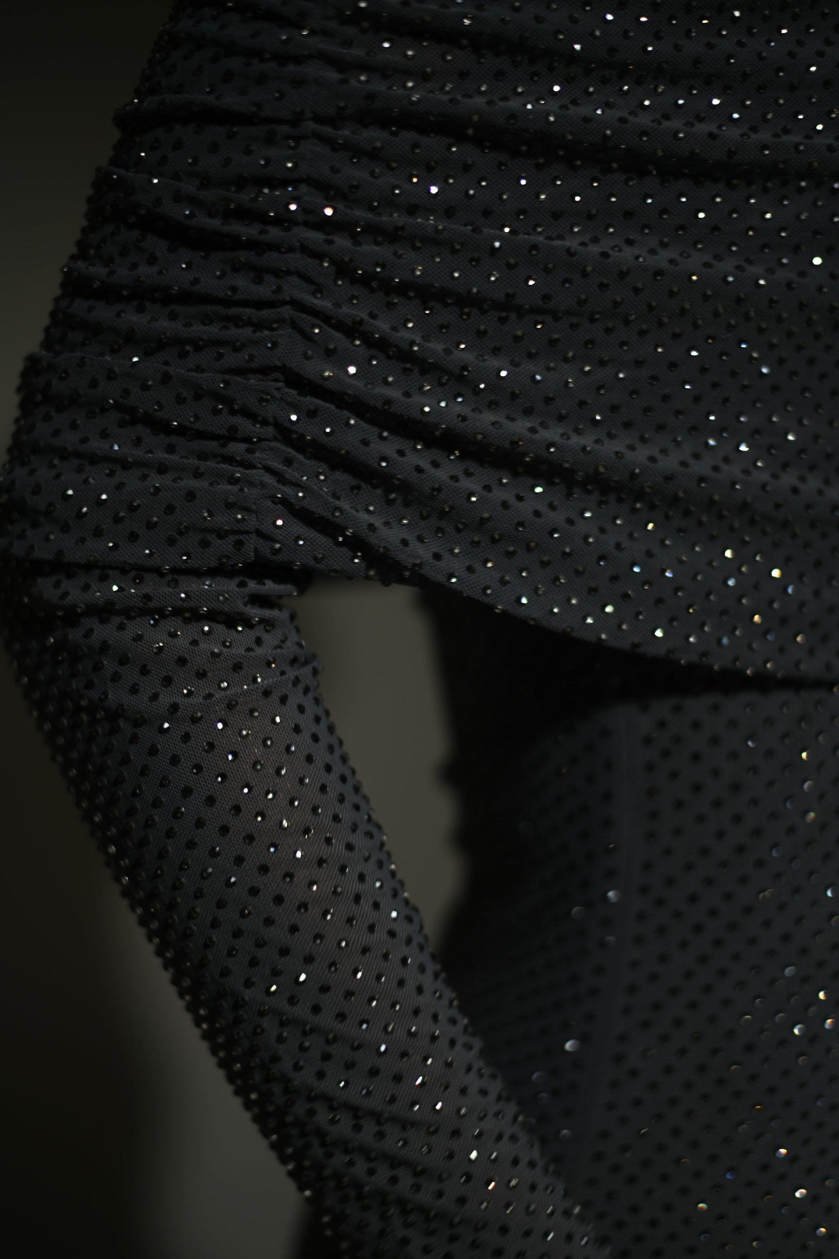 Bianca | Off-Shoulder Shimmering Maxi Dress