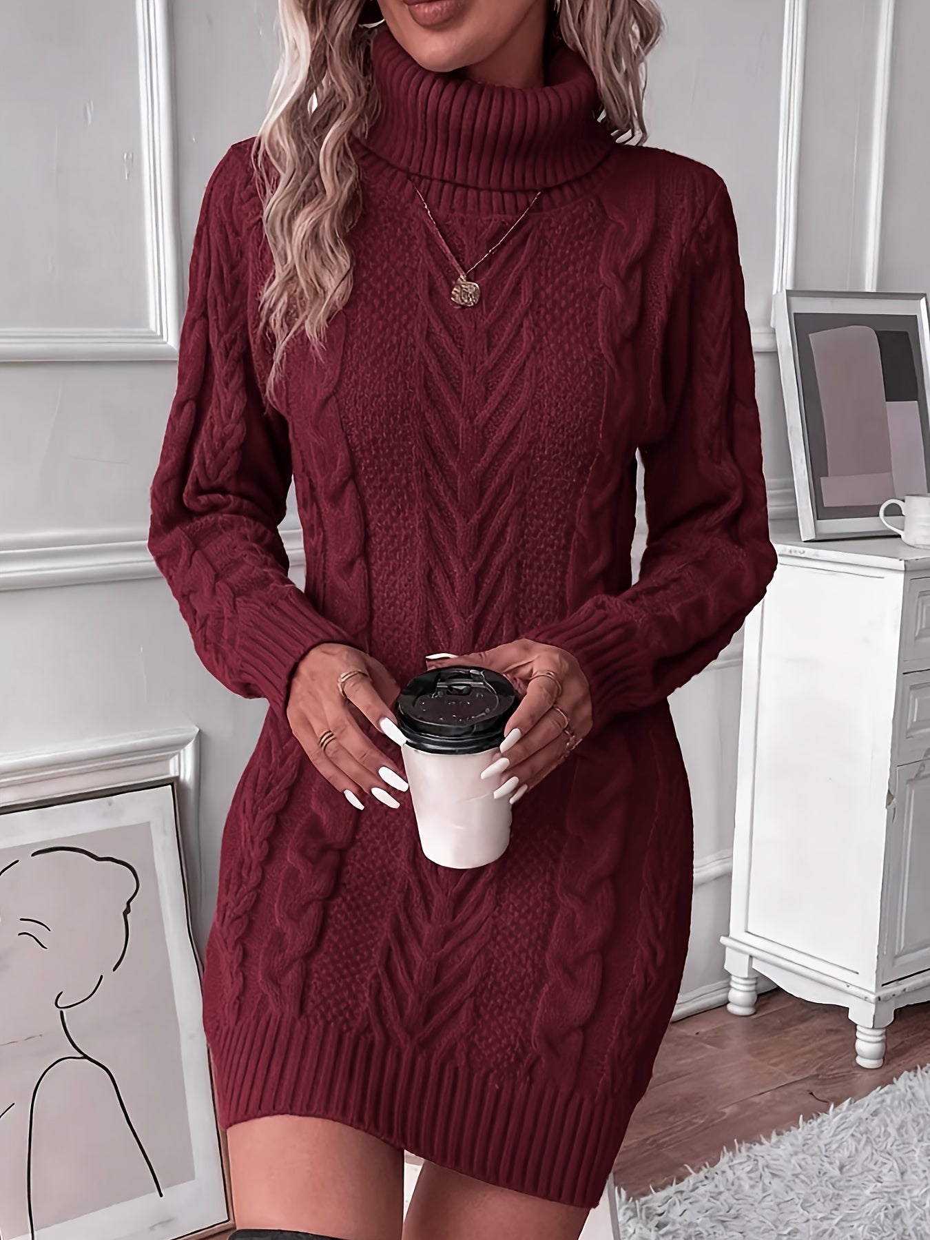Serena | Luxurious Knitted Sweater Dress