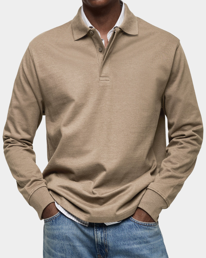 Wilson | Langarm-Poloshirt