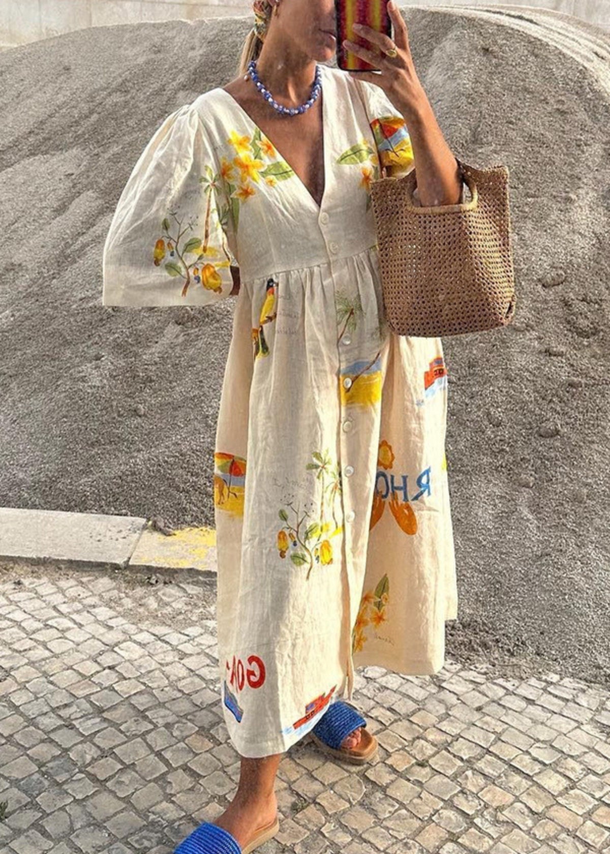 Elena | Effortless Mediterranean Dress