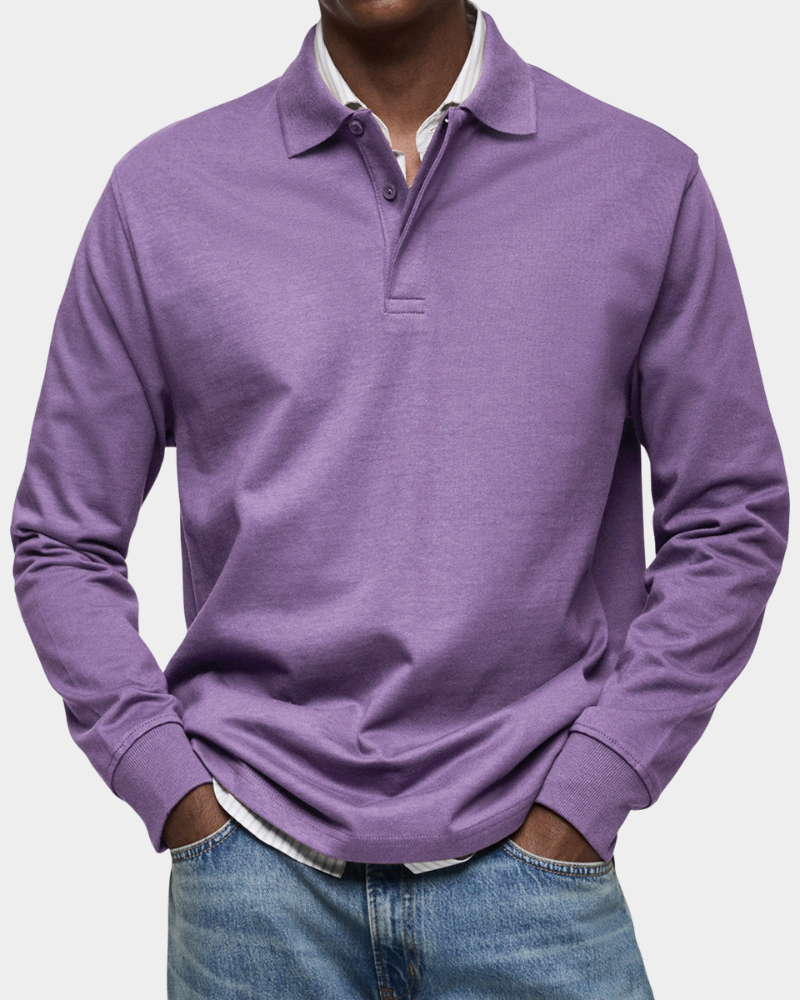Wilson | Langarm-Poloshirt