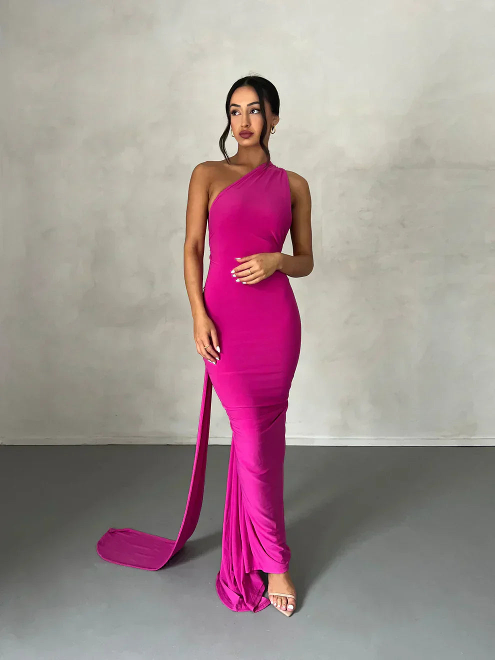 Livia | One-Shoulder Cut-Out Maxi Dress