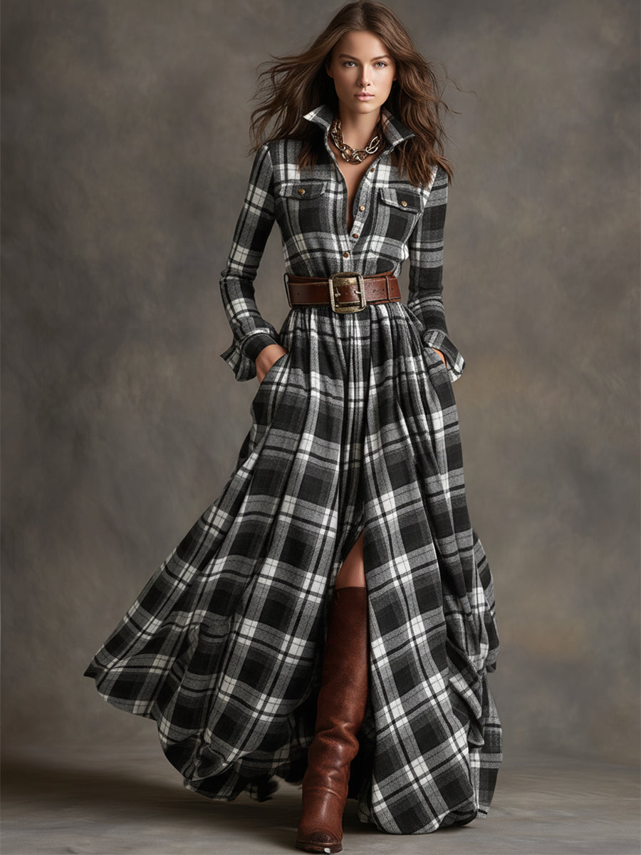 Lila | Belted Cotton Shirtdress
