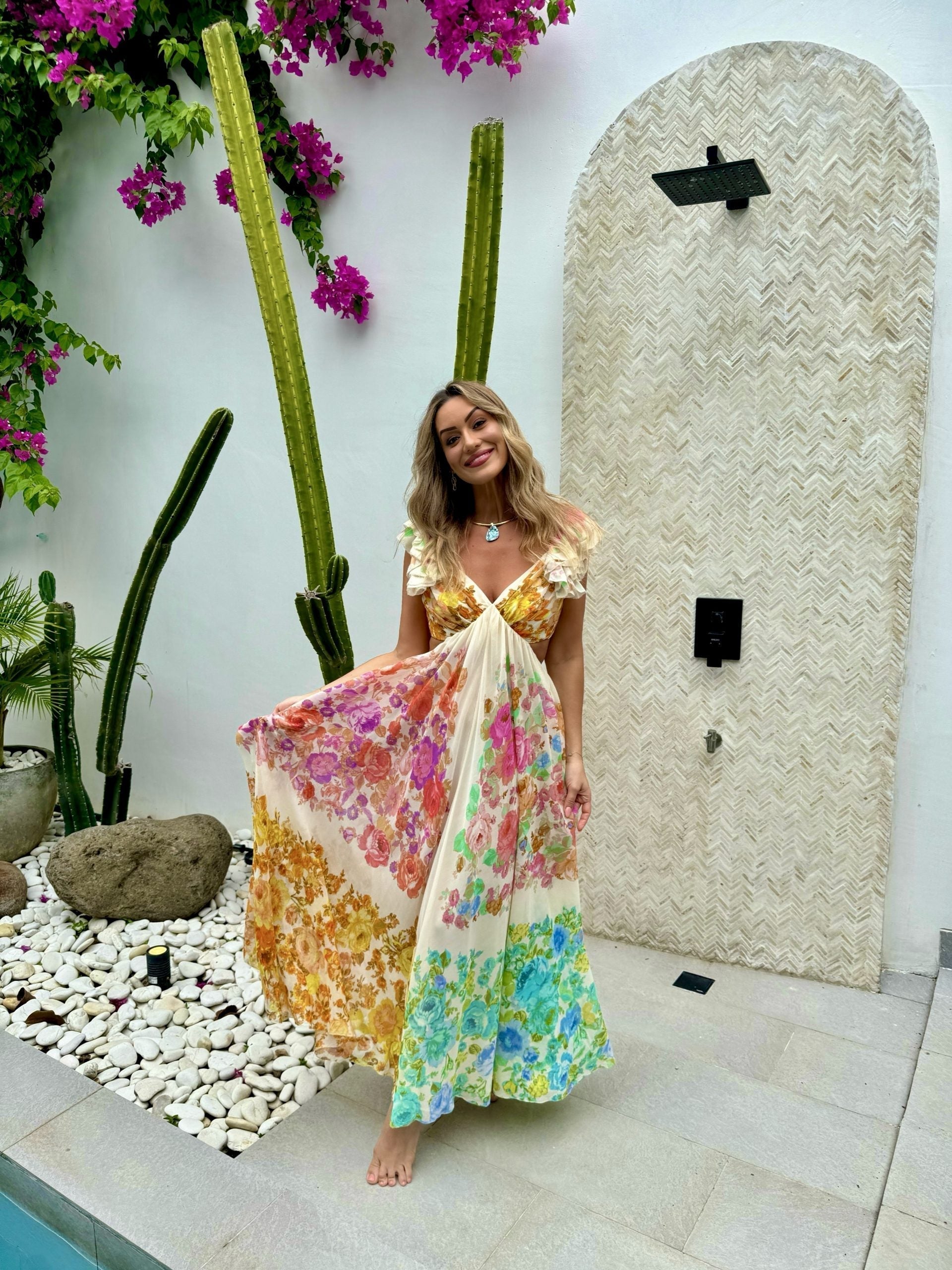 Livia | Floral Print Summer Dress