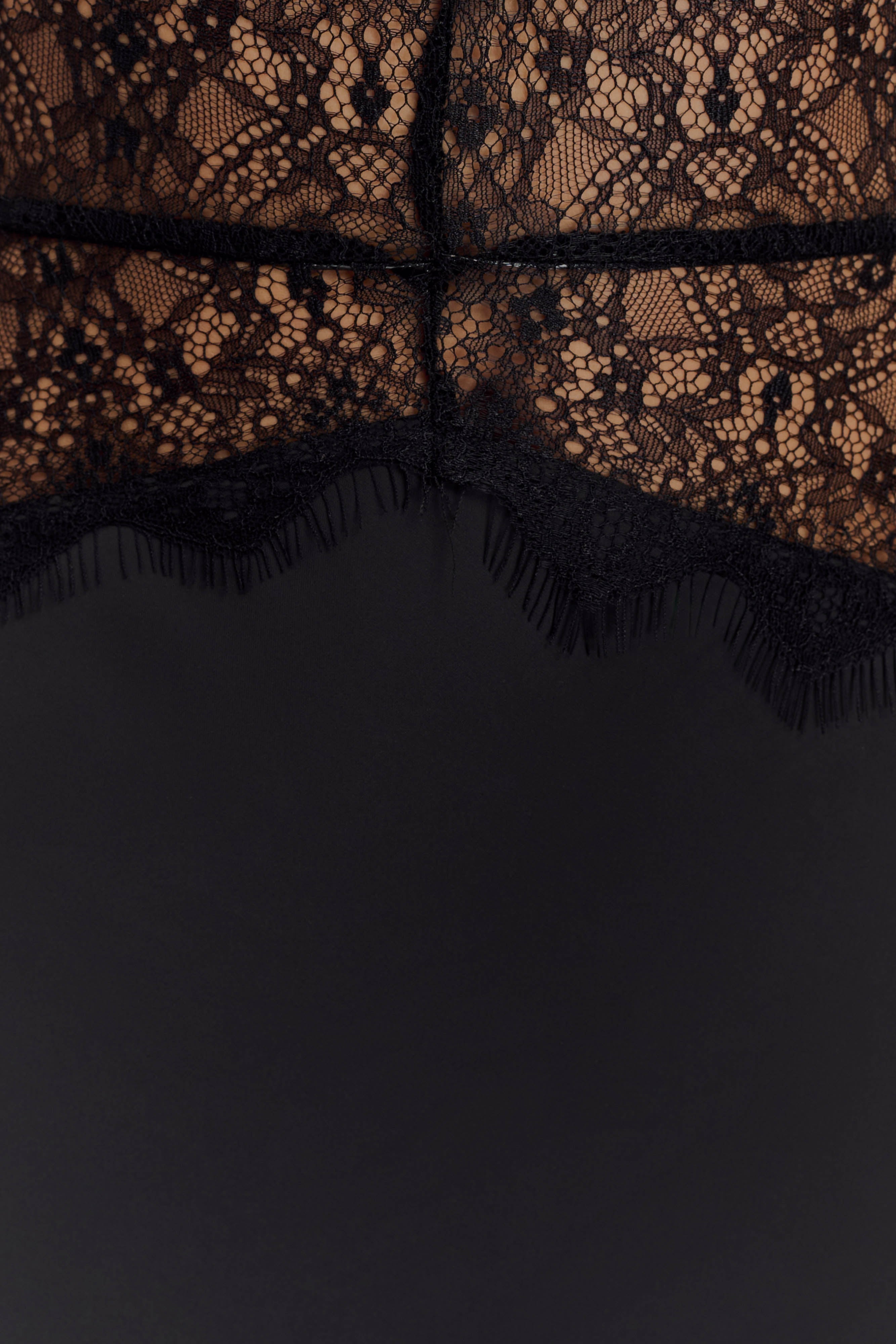 Lucia | Lace and Satin Dress