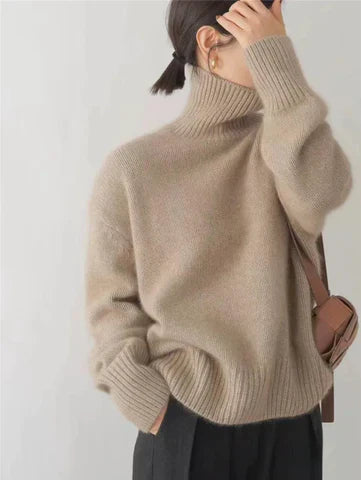 Amara | Luxurious Cashmere Roll Neck