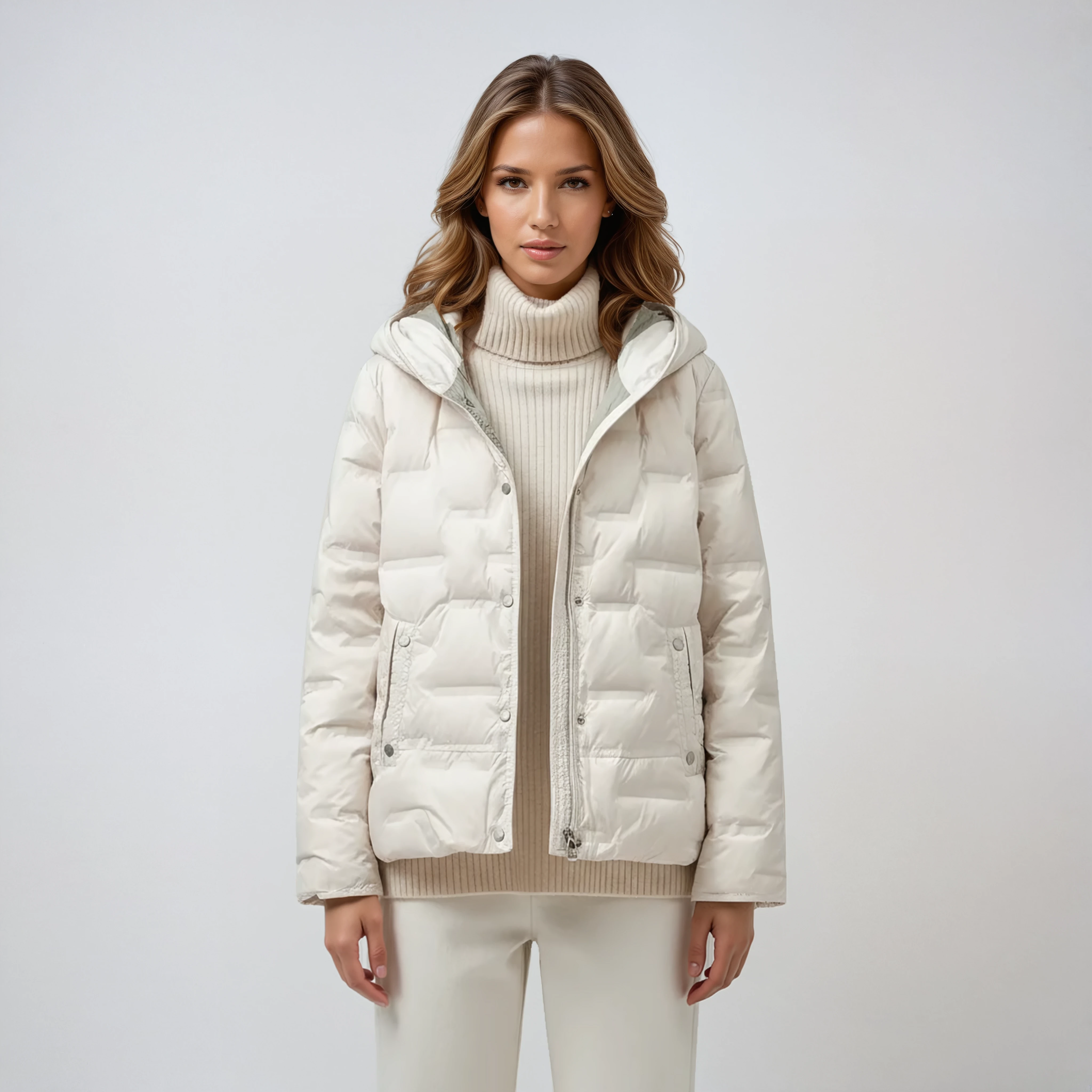 Livia | Quilted Hooded Winter Jacket