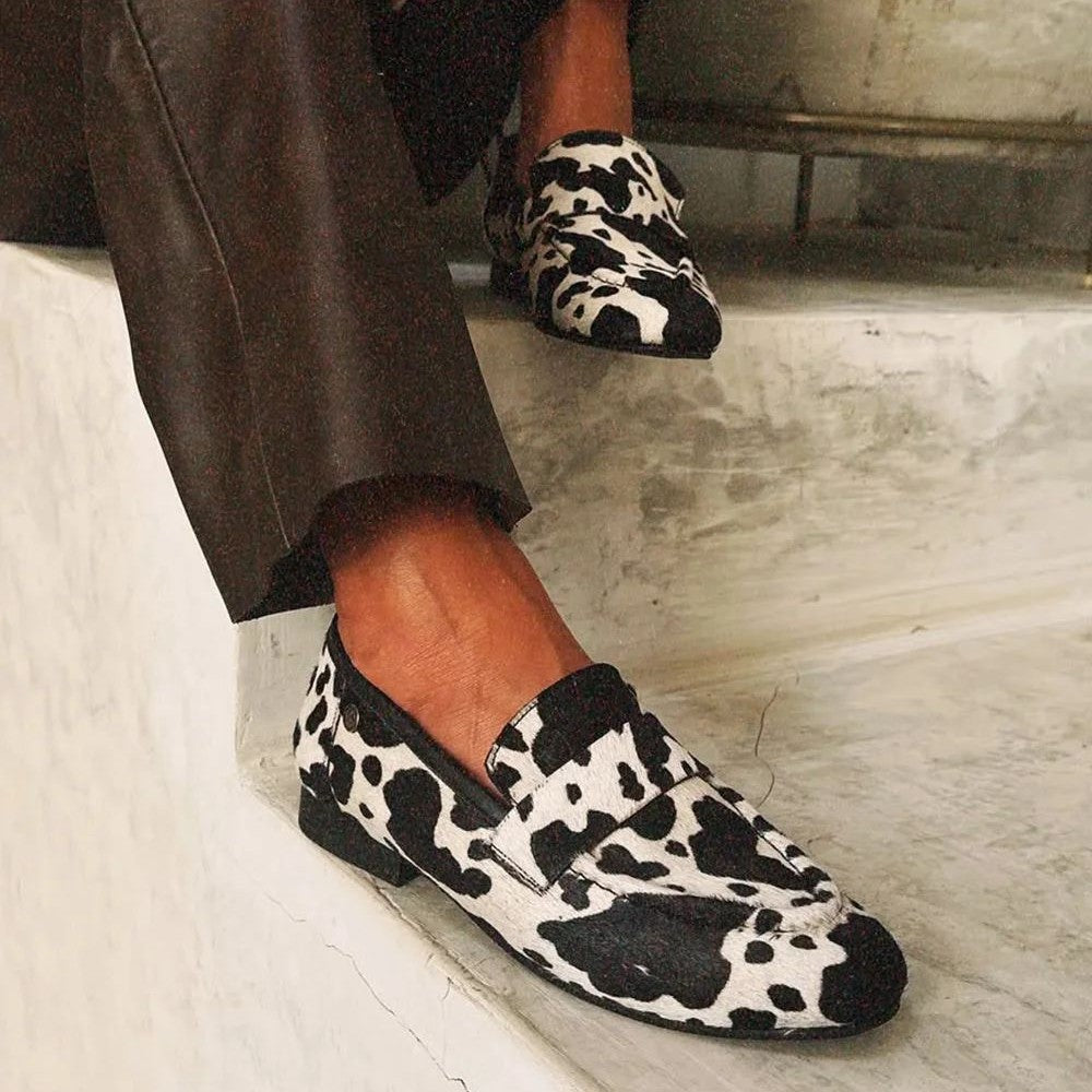 Brynn | Refined Animal Print Loafers