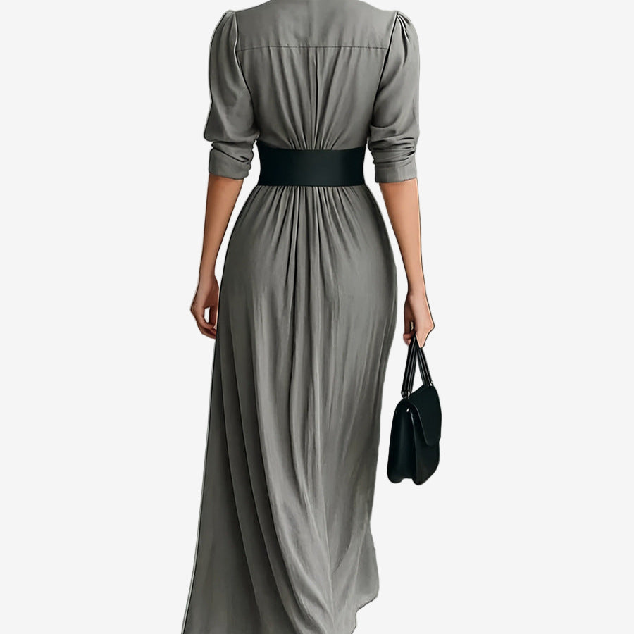 Kalina | Elegant Long Sleeve Maxi Dress