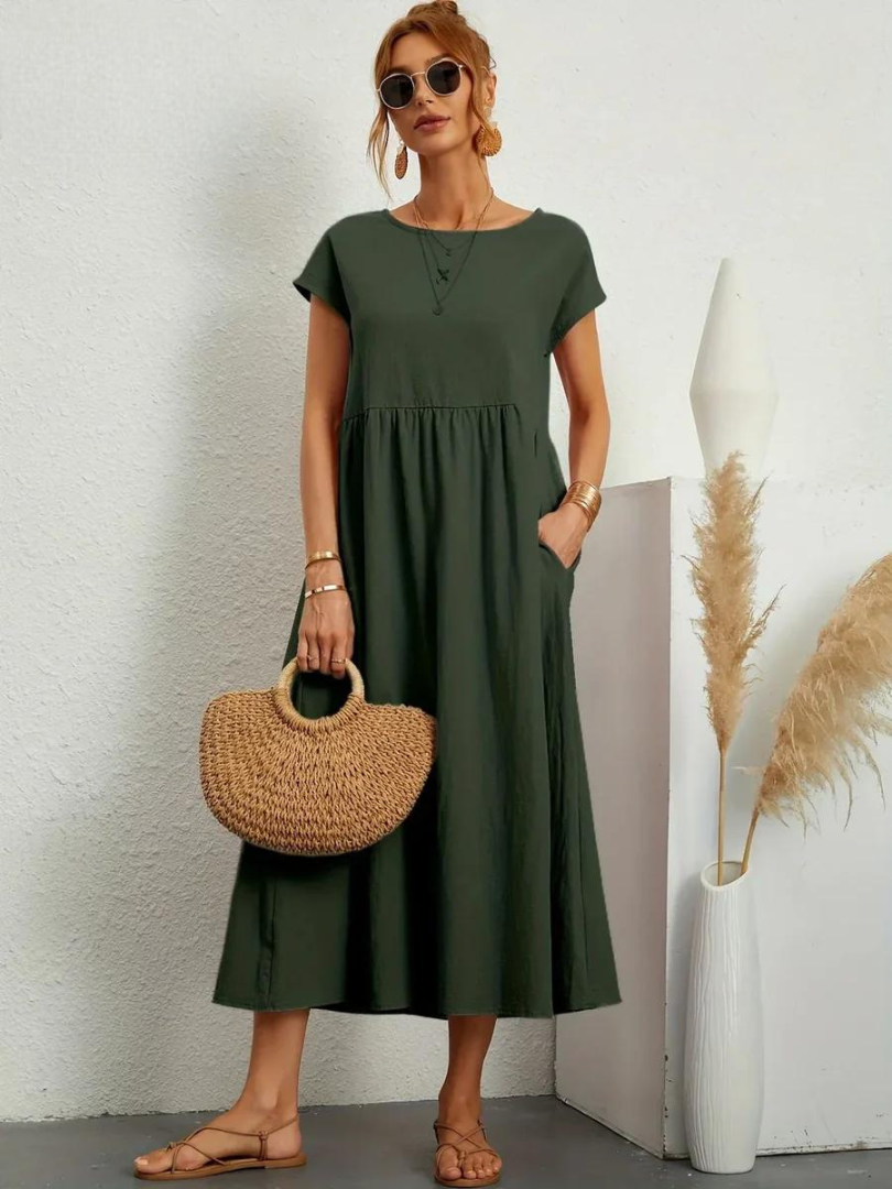 Charlene | Effortless Linen Dress