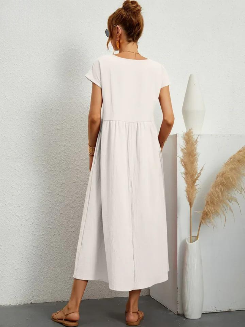Charlene | Effortless Linen Dress