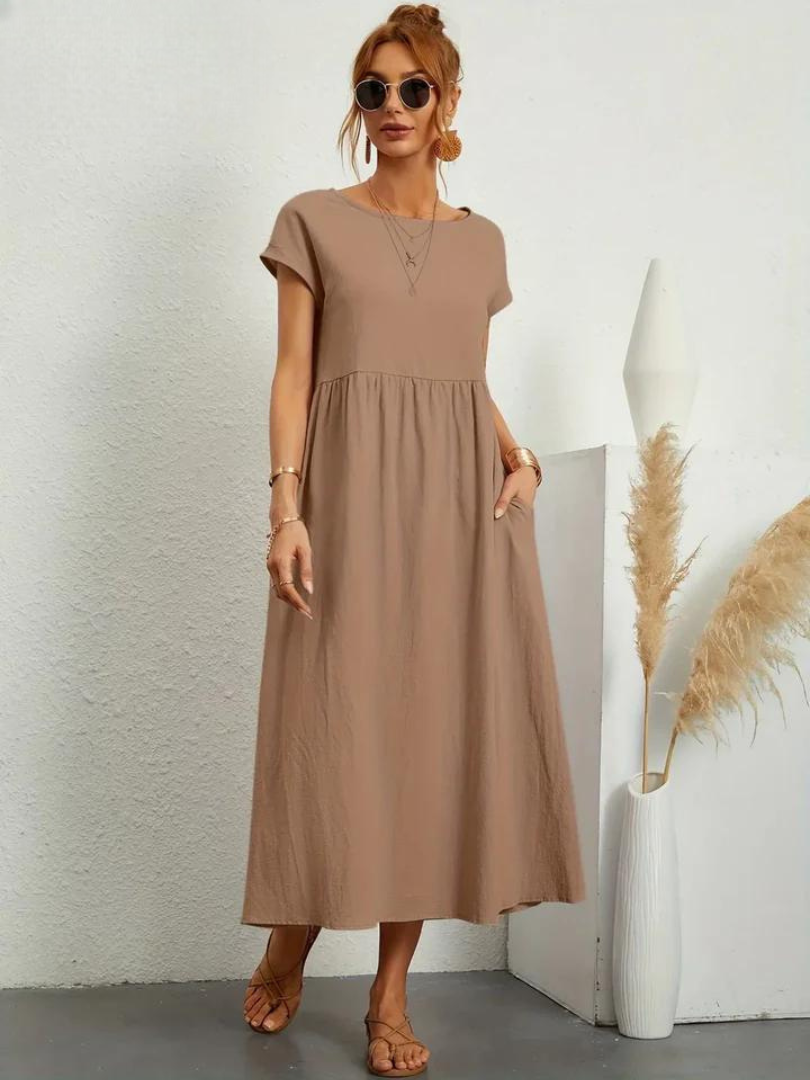 Charlene | Effortless Linen Dress