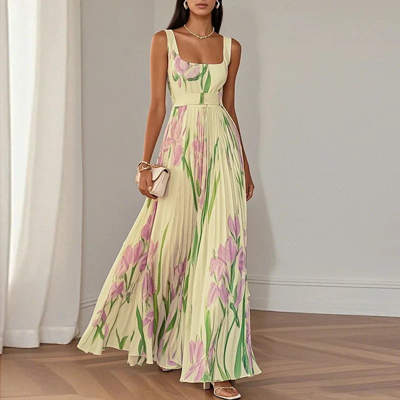 Ivy | Graceful Floral Maxi Dress