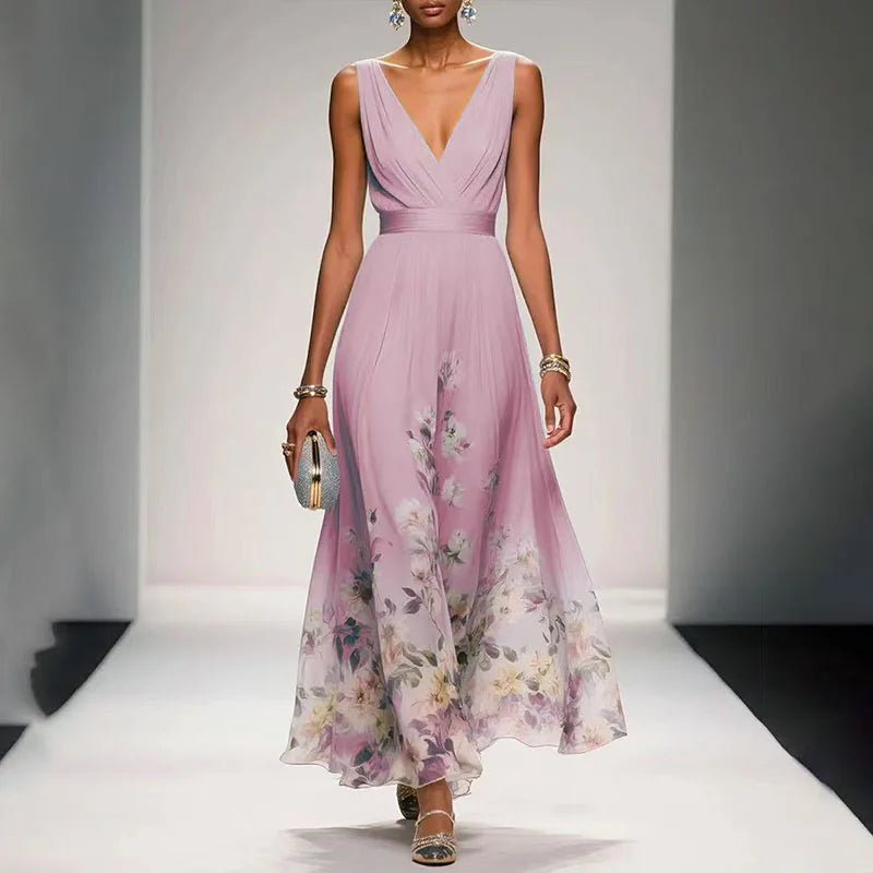 Arabella | Ethereal Floral Maxi Dress