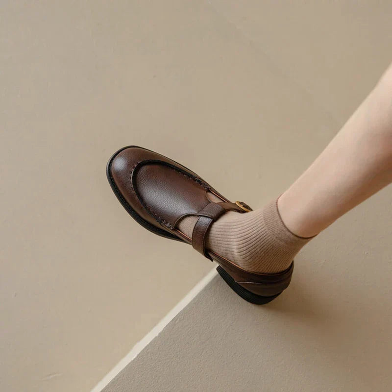 Sylvie | Vintage Leather Loafers