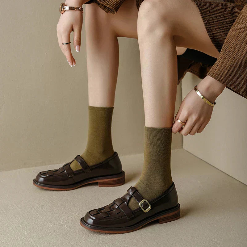 Liora | Vintage-Inspired Elegant Flats