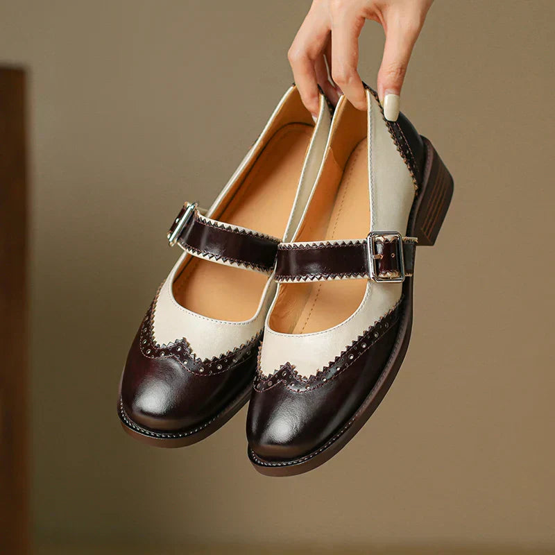 Elysia | Everyday Leather Mary Janes
