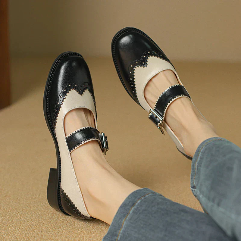 Elysia | Everyday Leather Mary Janes