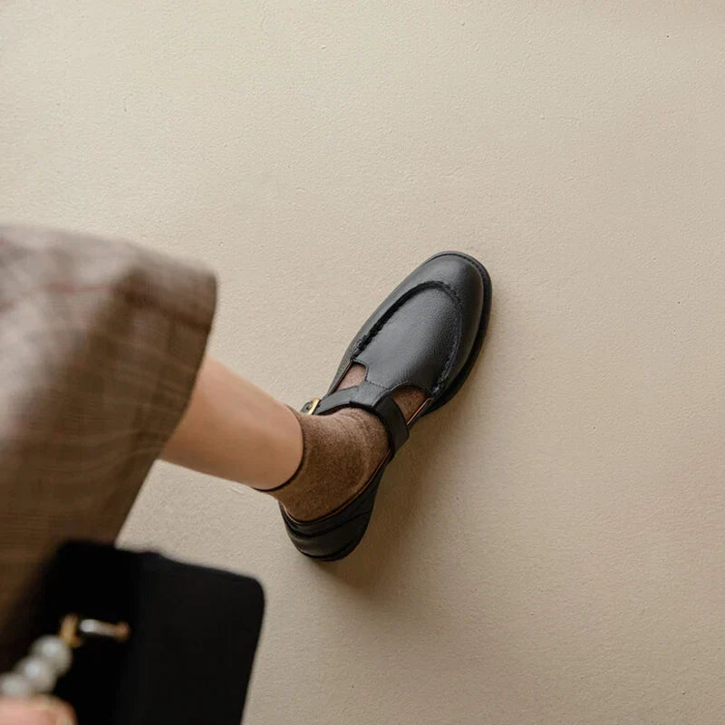 Sylvie | Vintage Leather Loafers