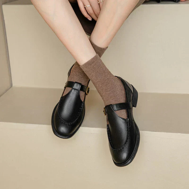 Sylvie | Vintage Leather Loafers