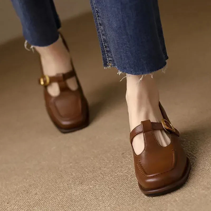 Livia | Elegant T-Bar Heels