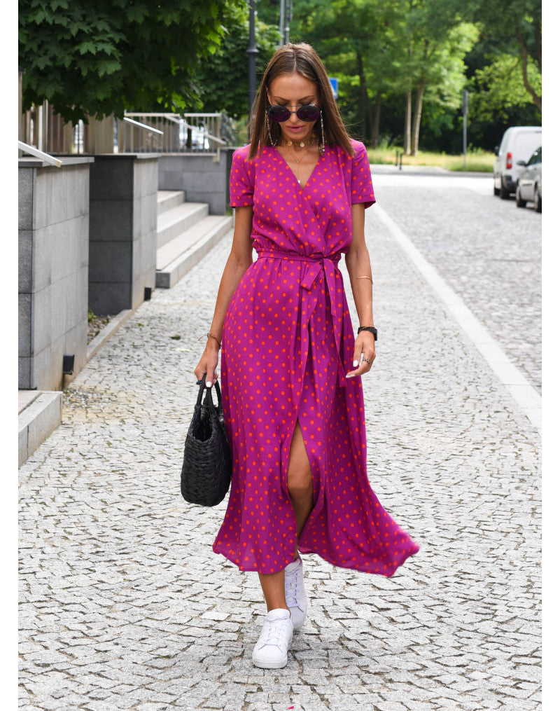 Yasmin | Elegant V-Neck Dress