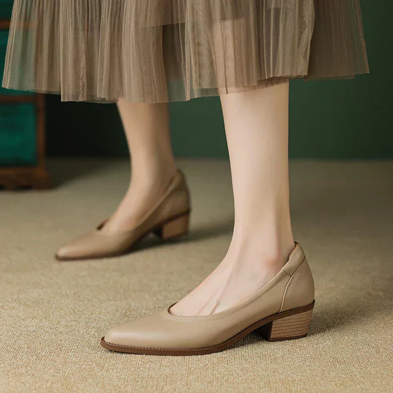 Amara | Elegant Mid-Heeled Shoes