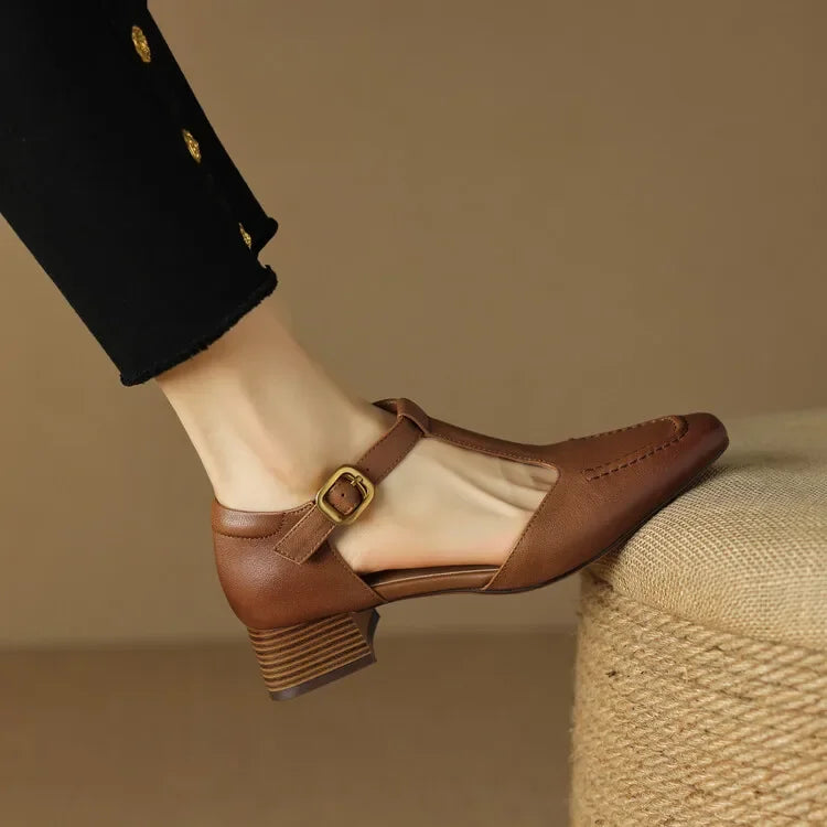 Emmeline | Classic Vintage Leather Shoes