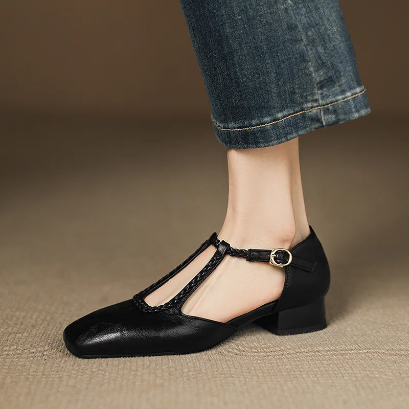 Isolde | Vintage Leather Loafers