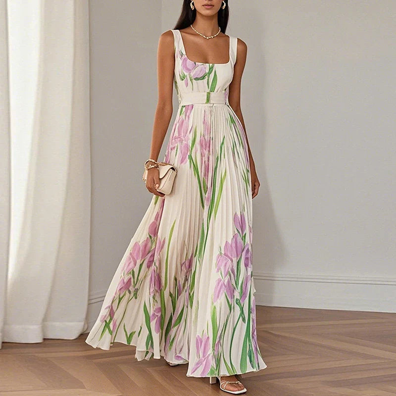Ivy | Graceful Floral Maxi Dress
