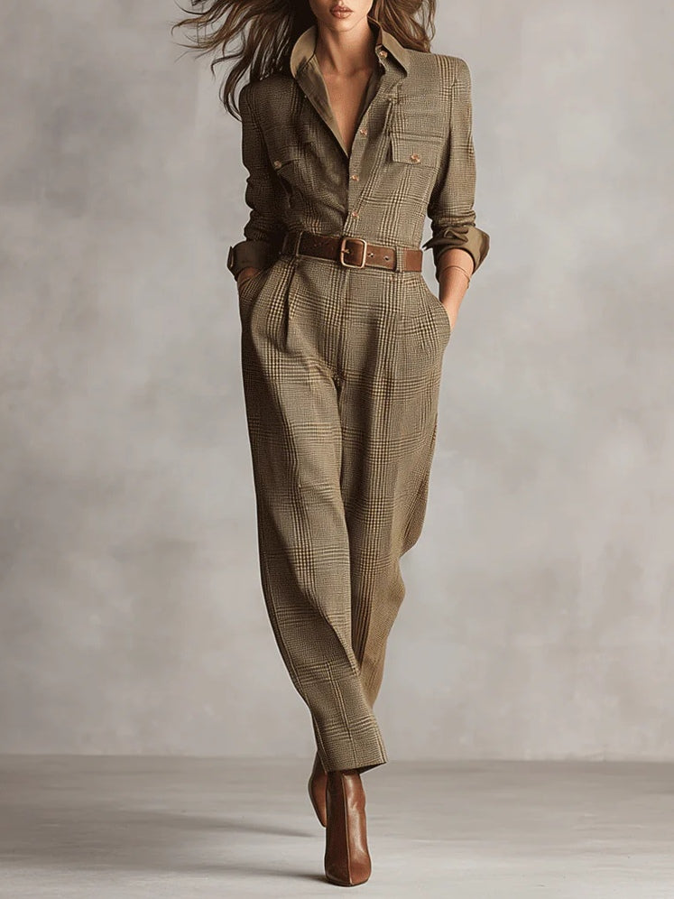 Celine | Refined Tailored Jumpsuit