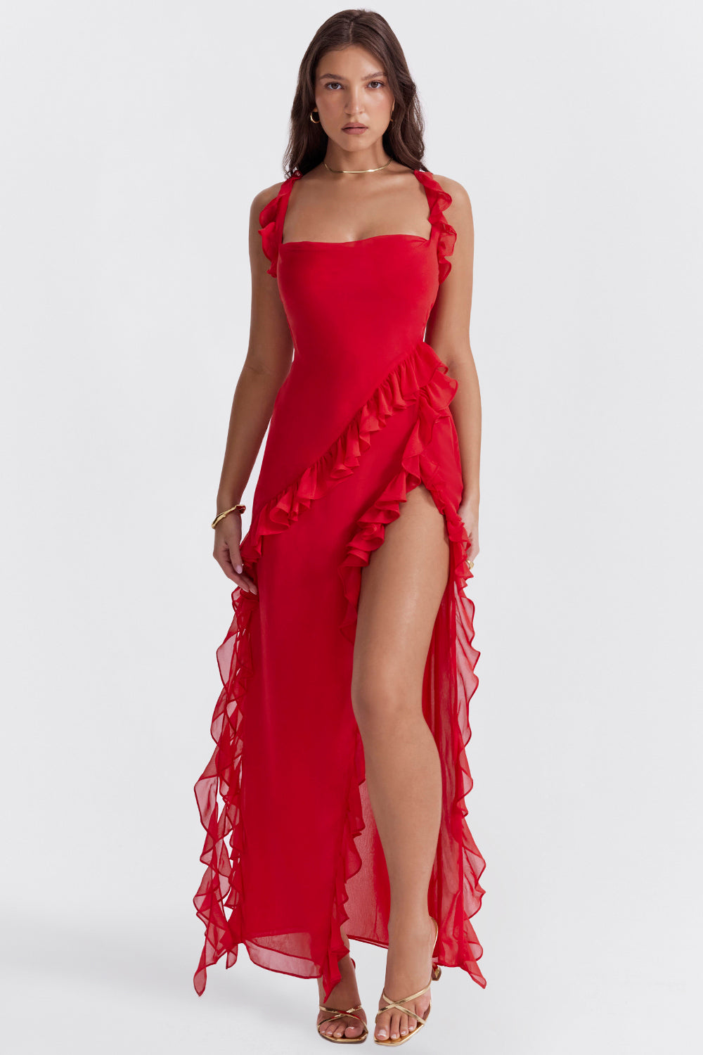 Dahlia | Refined Ruffle Slip Dress
