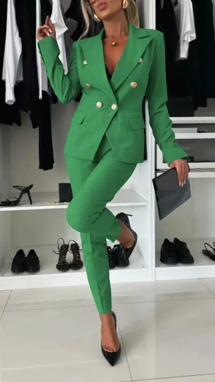Elena | Tailored Double-Breasted Blazer
