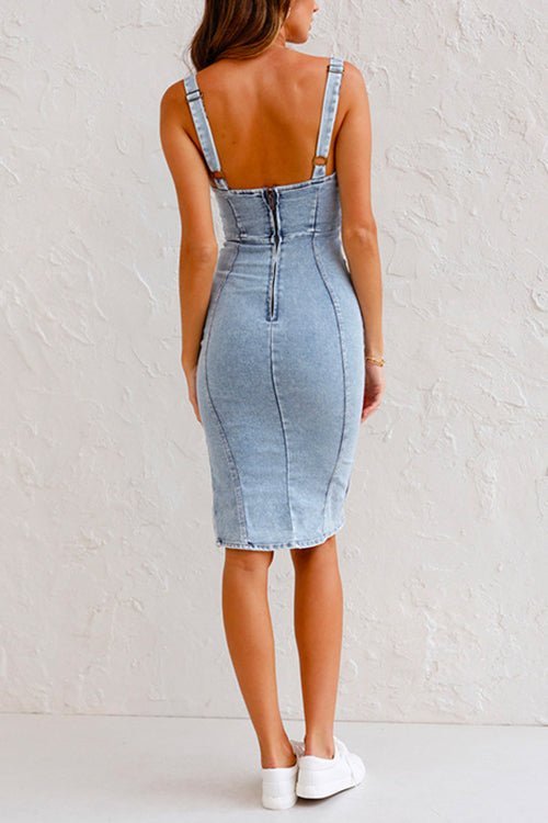 Eveline | Timeless Denim Dress