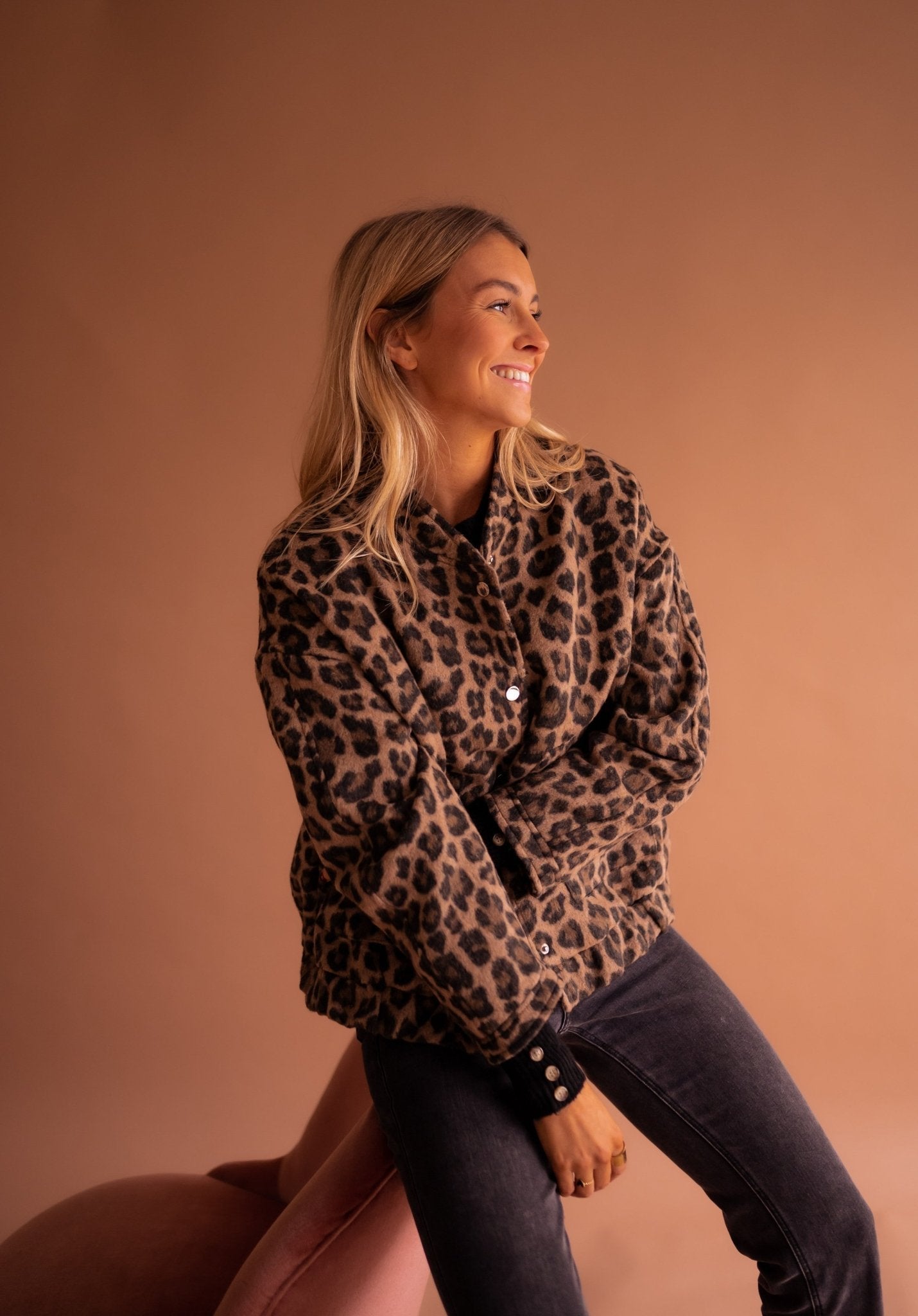 Juliette | Luxe Leopard Print Jacket