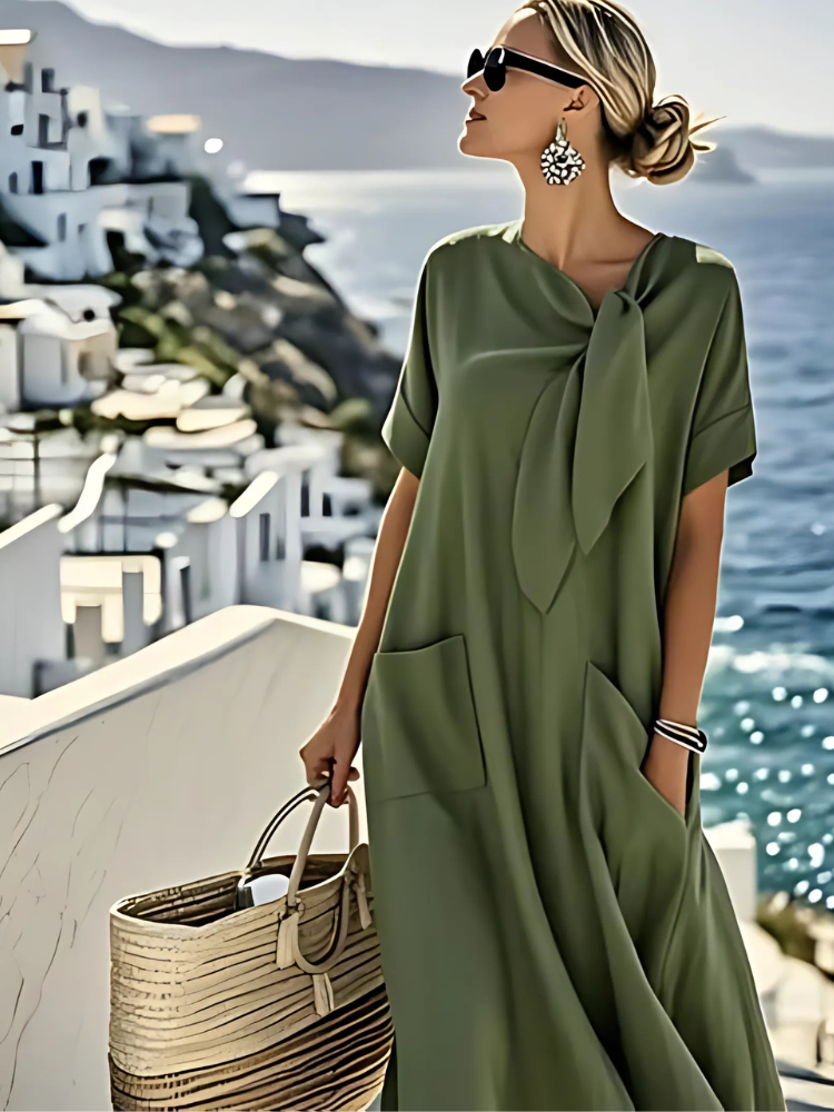 Sofia | Effortless Linen Maxi Dress