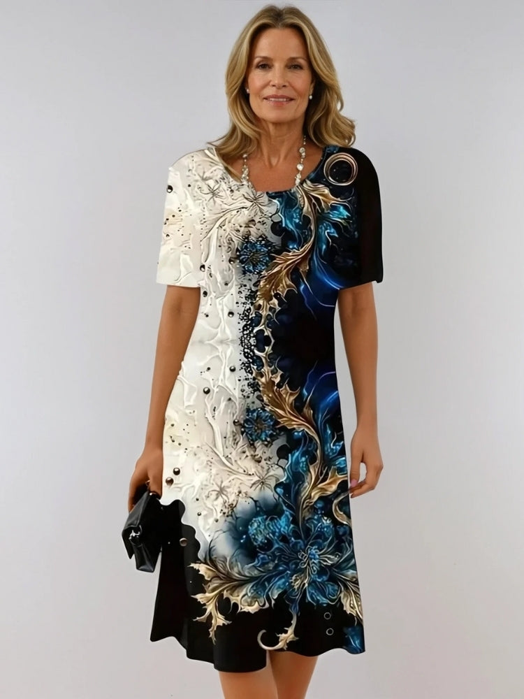 Rosalind | Effortless Floral Midi Dress