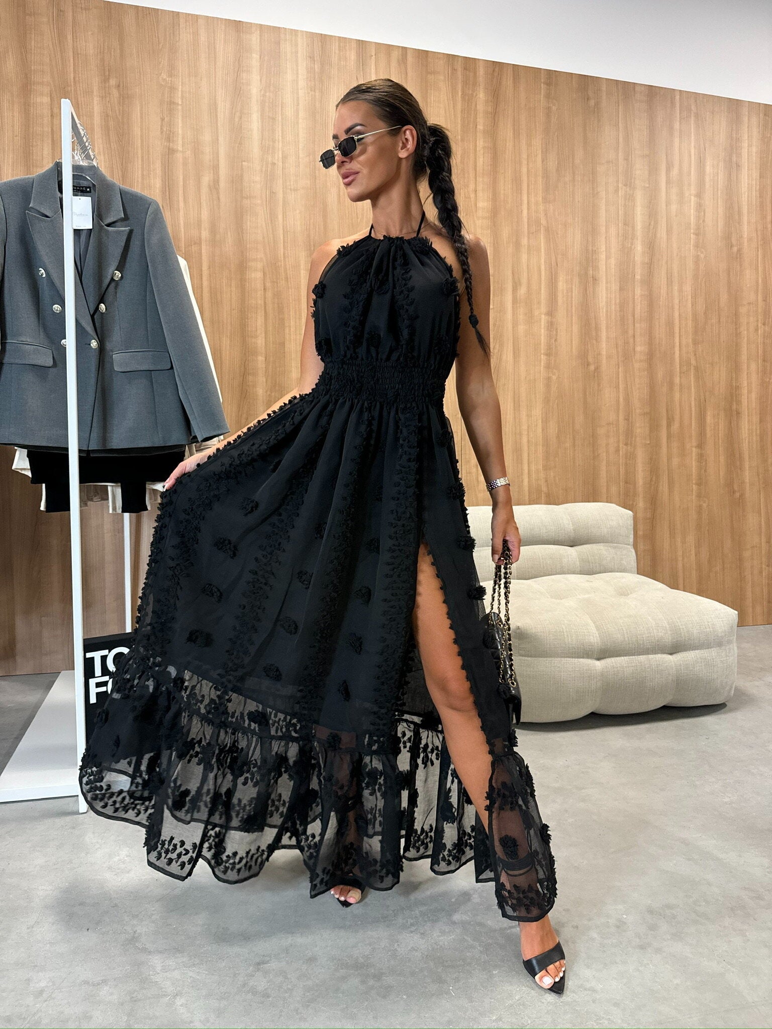 Lila | Elegant Black Dress